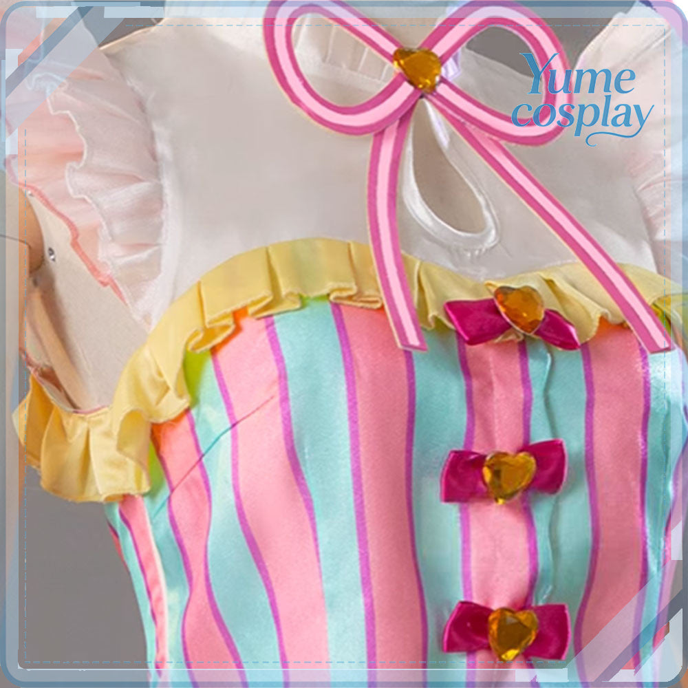 プリパラ　真中らぁら　ドリームハートレースコーデL　コスプレ衣装　DM9285