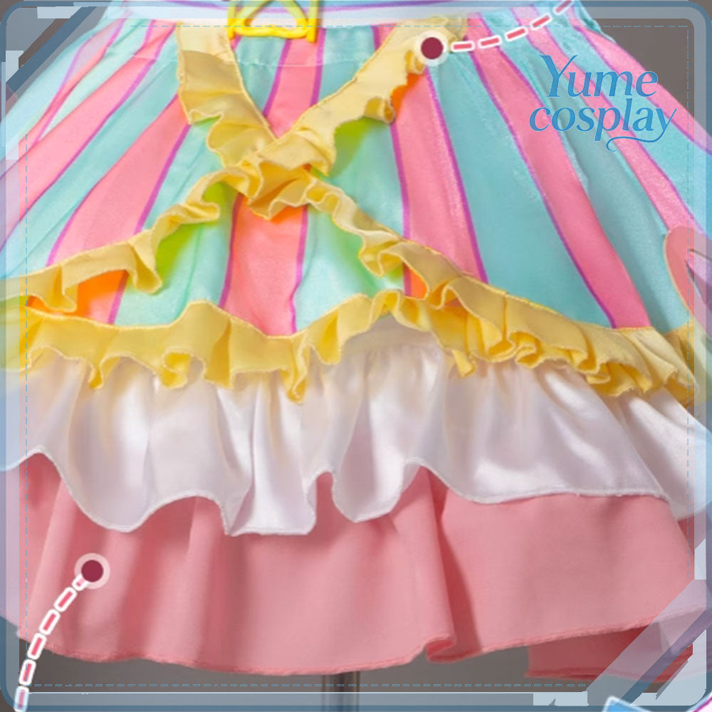 プリパラ　真中らぁら　ドリームハートレースコーデL　コスプレ衣装　DM9285
