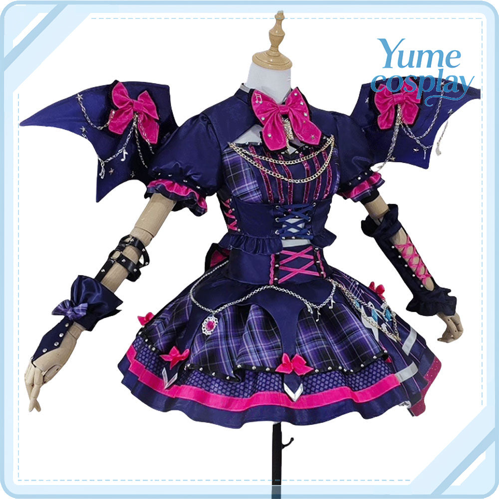 アイカツスターズ!　桜庭ローラ　ロックマイハートコーデ　コスプレ衣装　DM9302