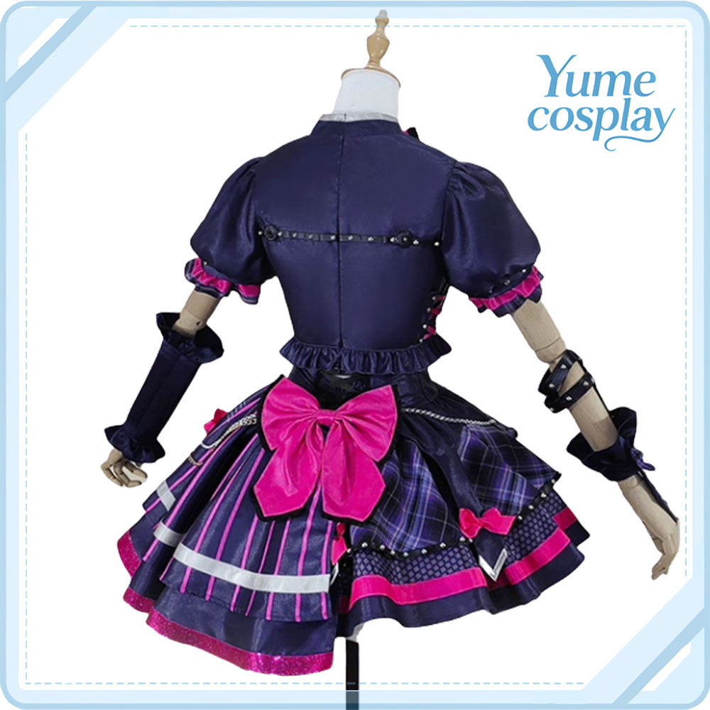 アイカツスターズ!　桜庭ローラ　ロックマイハートコーデ　コスプレ衣装　DM9302