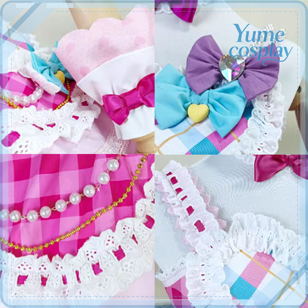 アイカツスターズ!　虹野ゆめ　プルミエールベリーコーデ　コスプレ衣装　DM9304