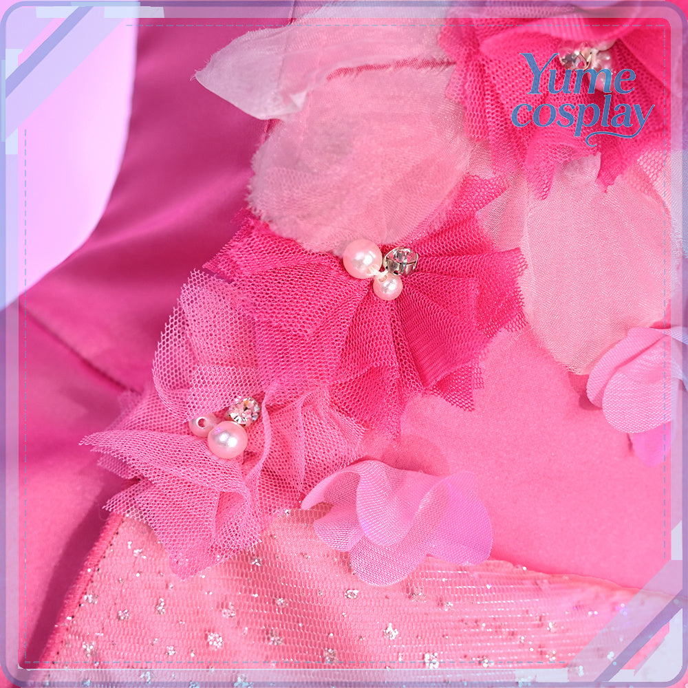 ウィンクス・クラブ（Winx　Club）　フローラ　コスプレ衣装　DM9315