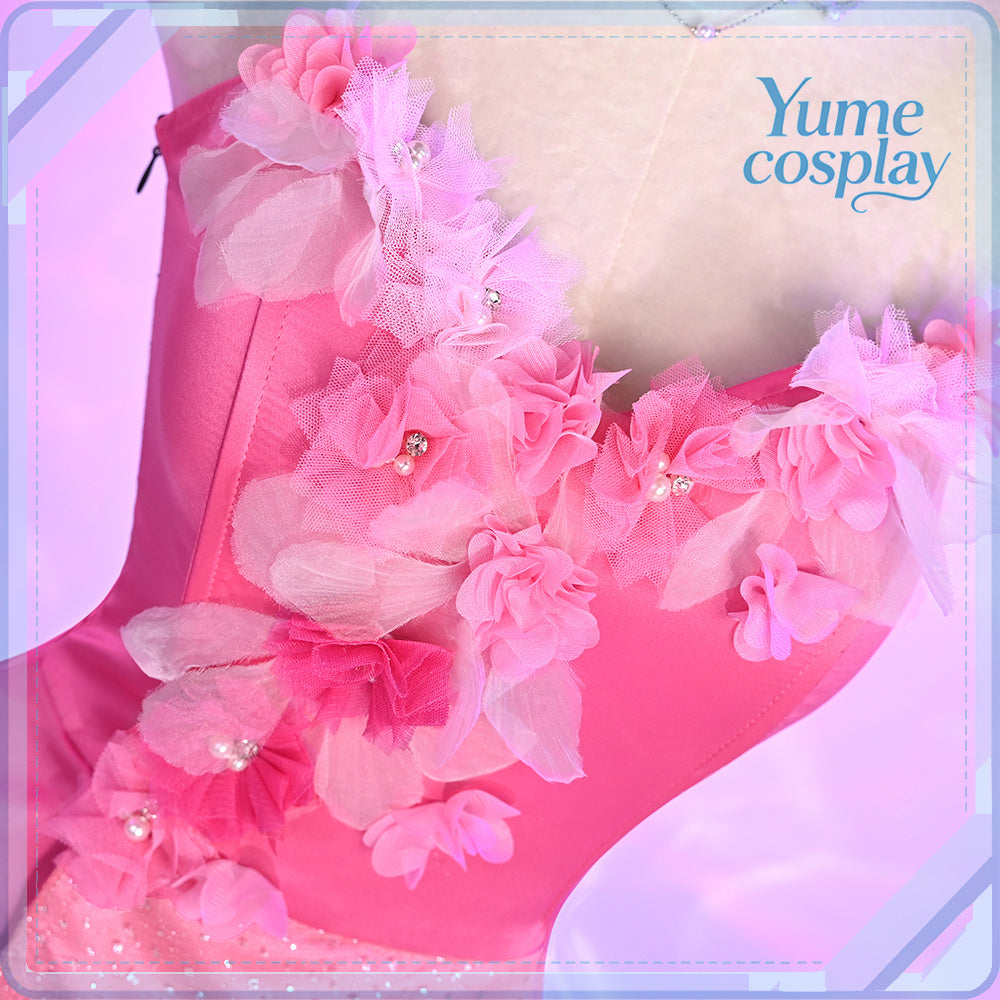 ウィンクス・クラブ（Winx　Club）　フローラ　コスプレ衣装　DM9315