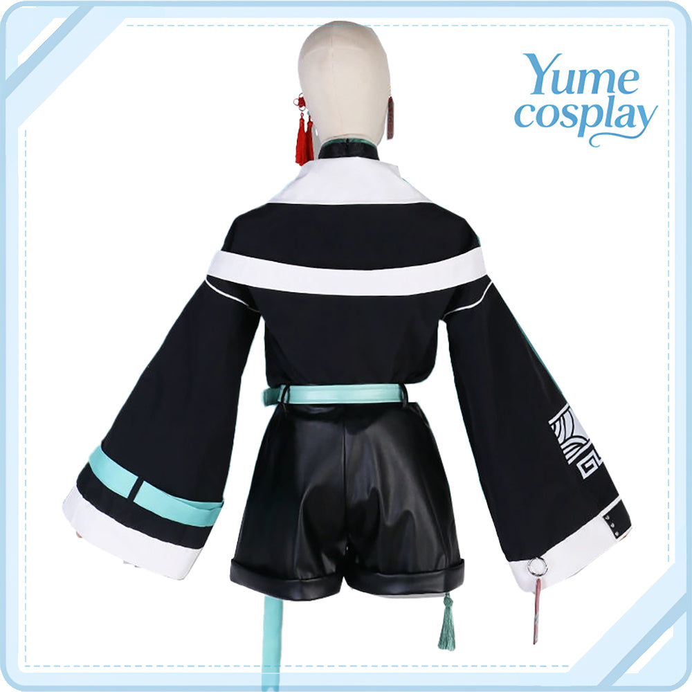 バーチャルYouTuber　VTuber　緑仙　チャイナストリート　コスプレ衣装　DM9317