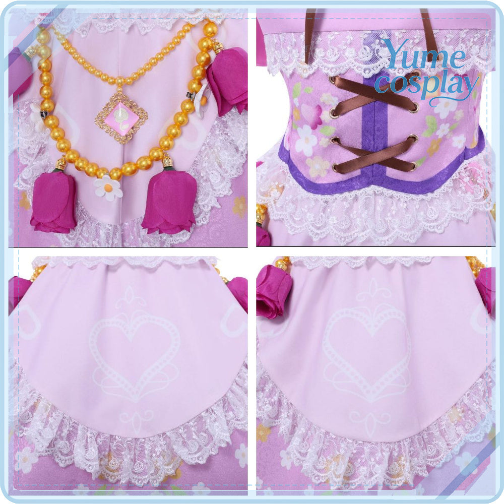 アイカツ!　星宮いちご　リラフェアリーコーデ　コスプレ衣装　DM9345