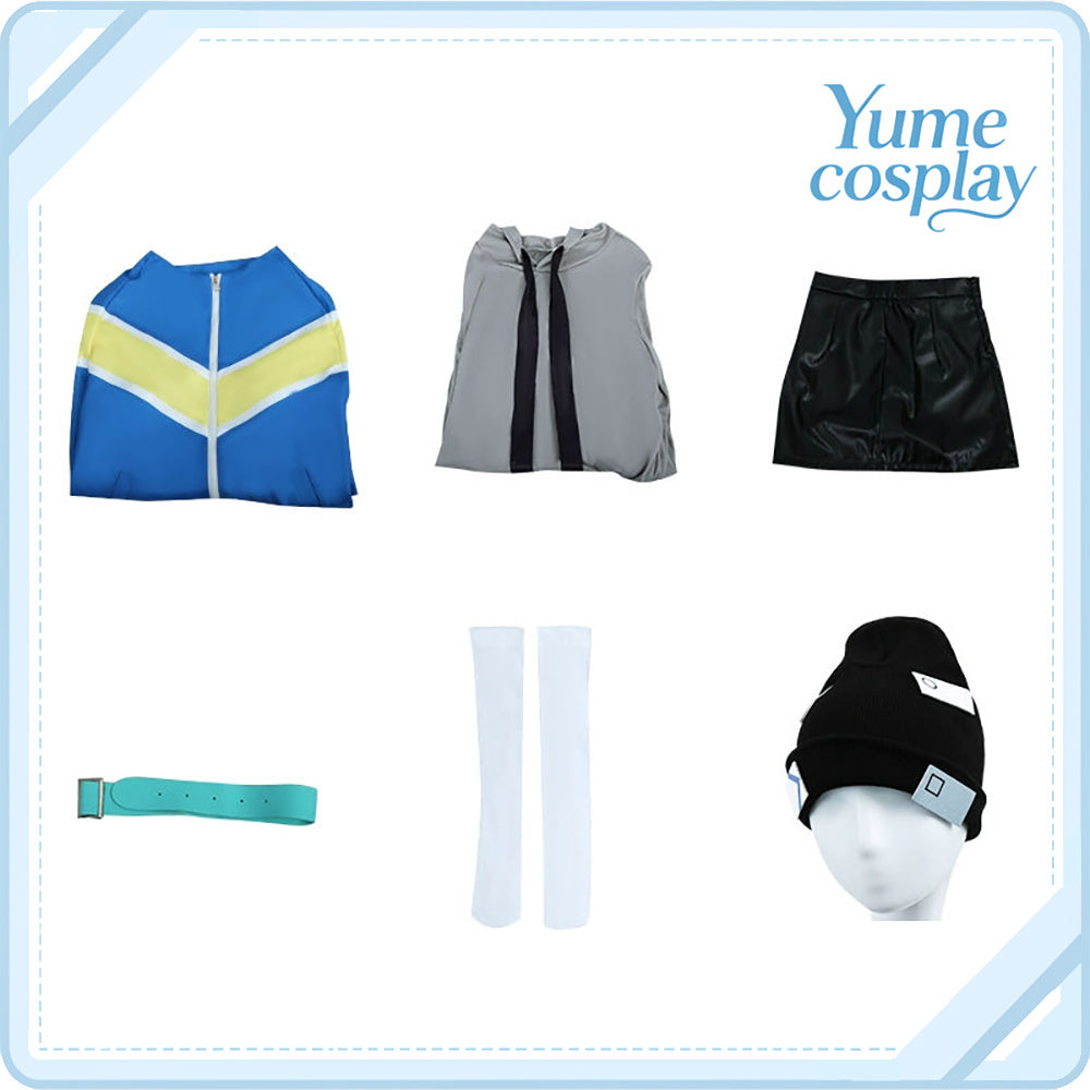 夜のクラゲは泳げない　山ノ内花音　コスプレ衣装　DM9346
