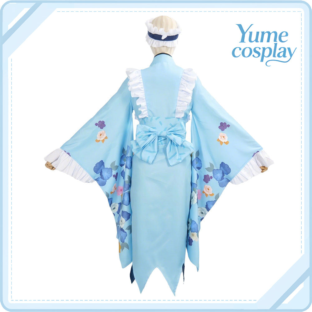 2.5次元の誘惑　ノノア　和風メイド　コスプレ衣装　DM9433