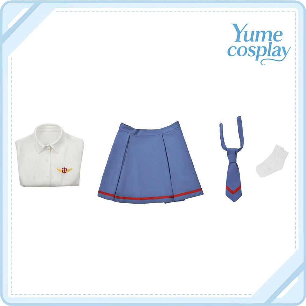 カードキャプターさくら　木之本桜　友枝中学校　夏制服　コスプレ衣装　DM9486