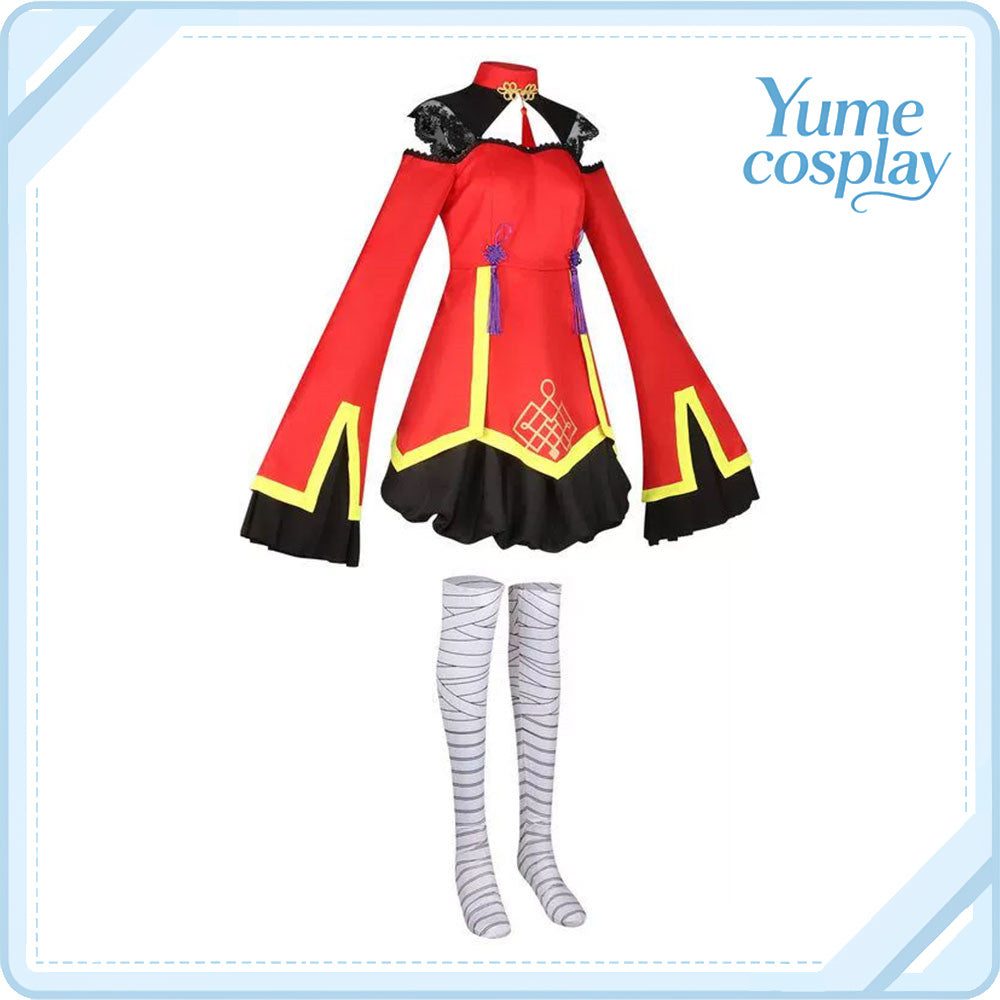 文豪ストレイドッグス　泉鏡花　僵尸　幽都夜行　コスプレ衣装　DM9677