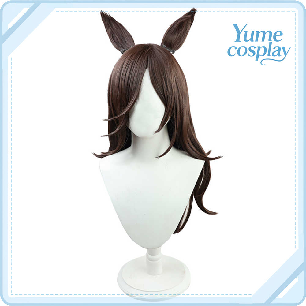 ウマ娘プリティーダービー　ライスシャワー　コスプレウィッグ　F-1576