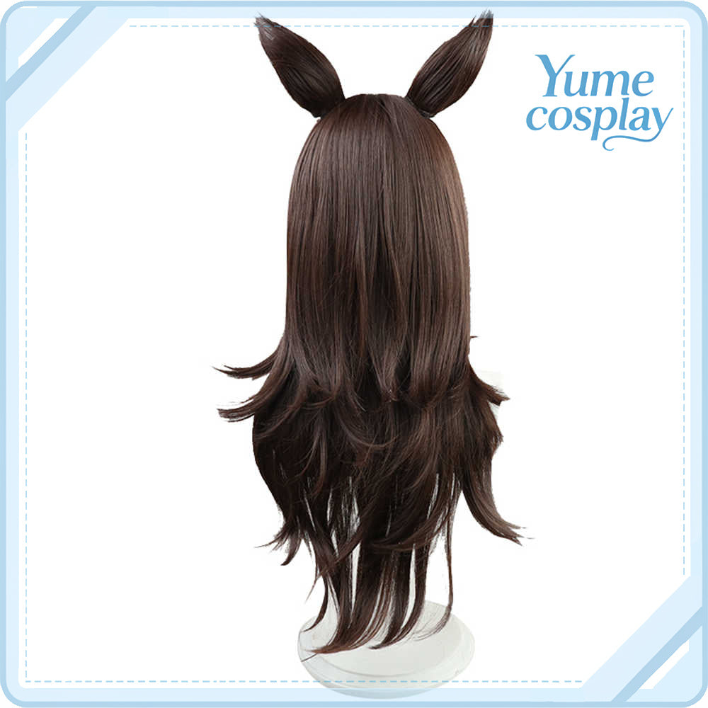 ウマ娘プリティーダービー　ライスシャワー　コスプレウィッグ　F-1576