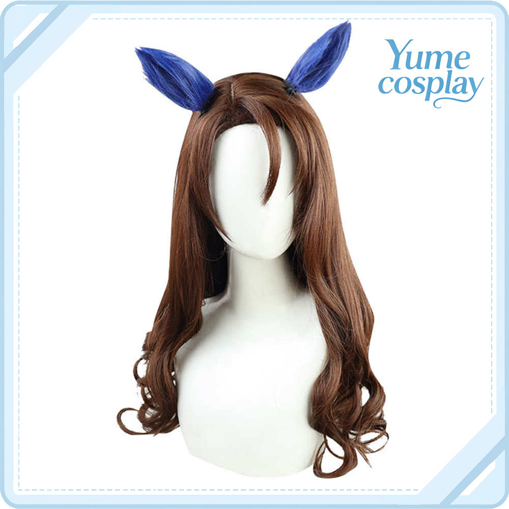 ウマ娘プリティーダービー　キングヘイロー　コスプレウィッグ　F-1599