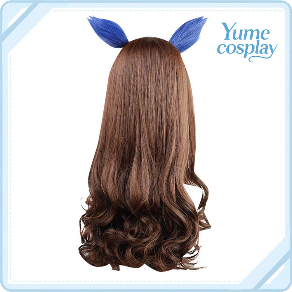 ウマ娘プリティーダービー　キングヘイロー　コスプレウィッグ　F-1599