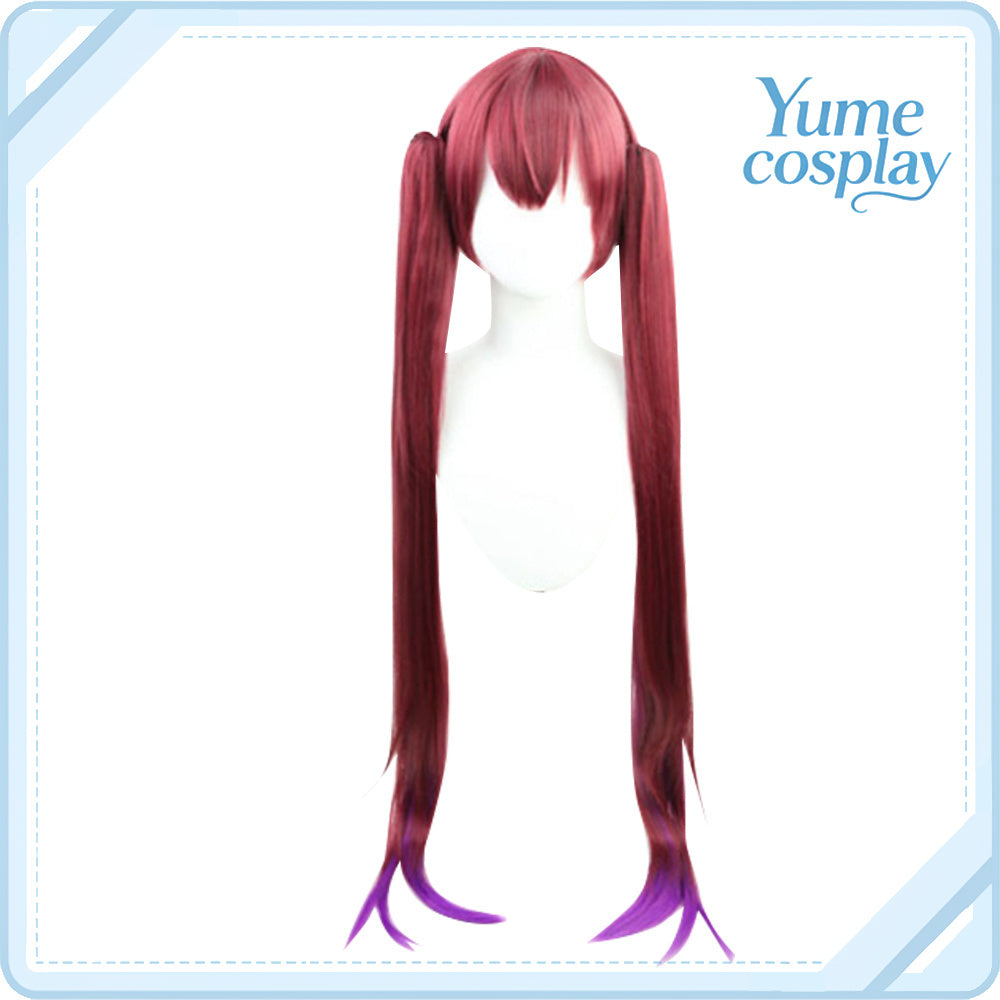 バーチャルYouTuber　VTuber　宝鐘マリン　水着衣装　コスプレウィッグ　F-1802