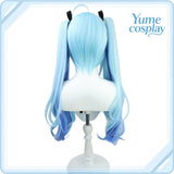 バーチャルYouTuber　Vtuber　雪花ラミィ　私服衣装　コスプレウィッグ　F-1959