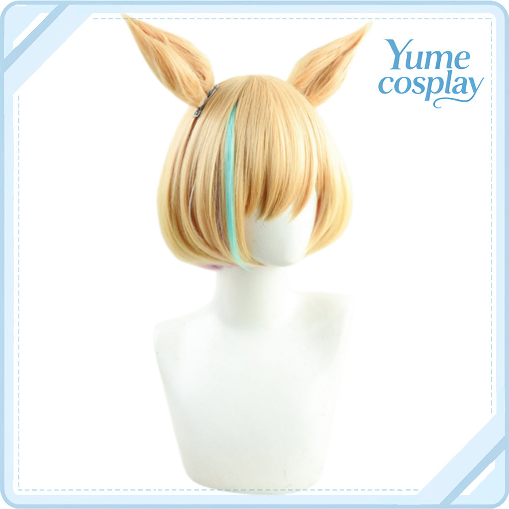 ウマ娘プリティーダービー　リトルココン　コスプレウィッグ　F-2051