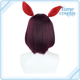 ウマ娘プリティーダービー　ニシノフラワー　コスプレウィッグ　F-2355
