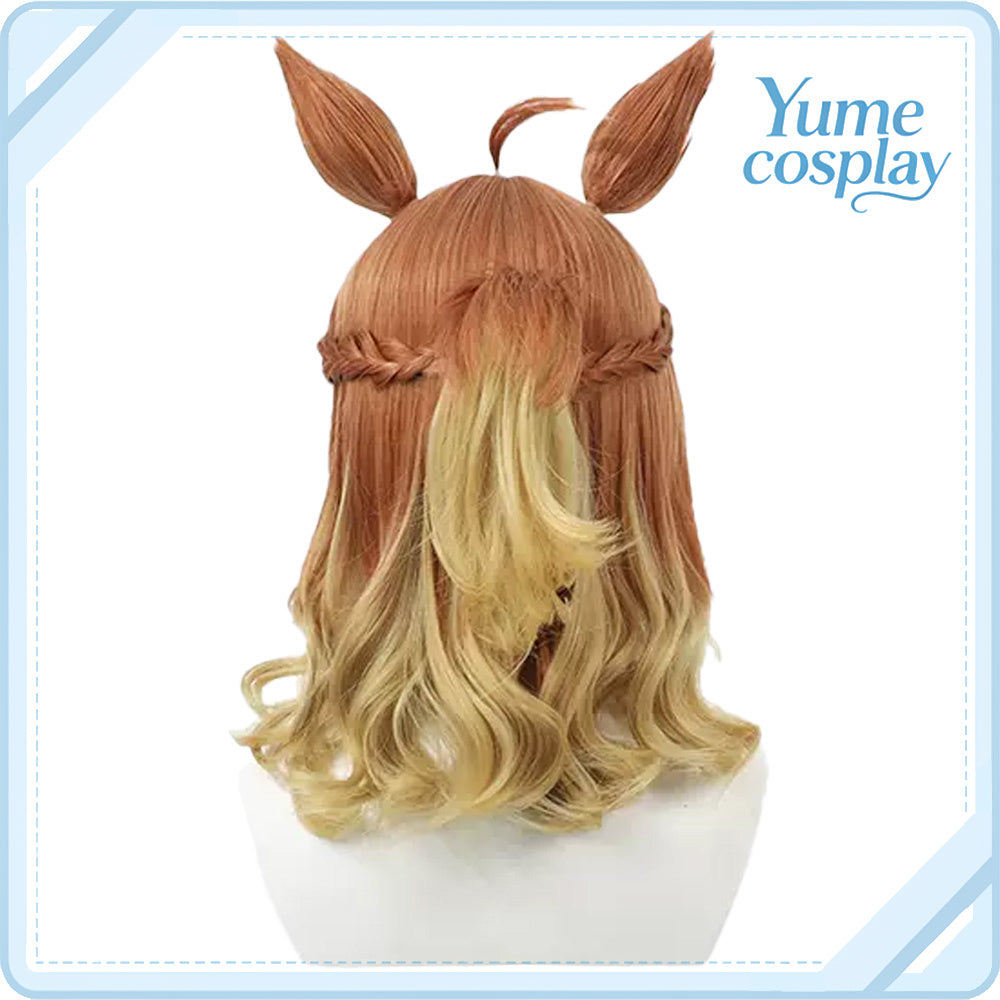 ウマ娘プリティーダービー　ジャングルポケット　コスプレウィッグ　F-3788