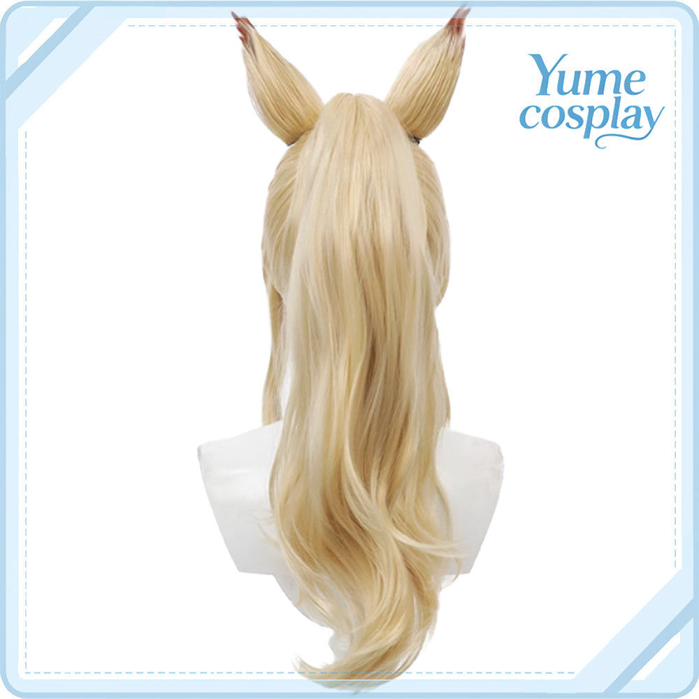 ブルーアーカイブ　尾刃カンナ　水着　コスプレウィッグ　F-3988