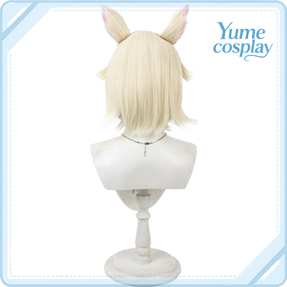 バーチャルYouTuber　VTuber　Mococo Abyssgard(モココ・アビスガード)　カジュアル衣装　コスプレウィッグ　F-5092