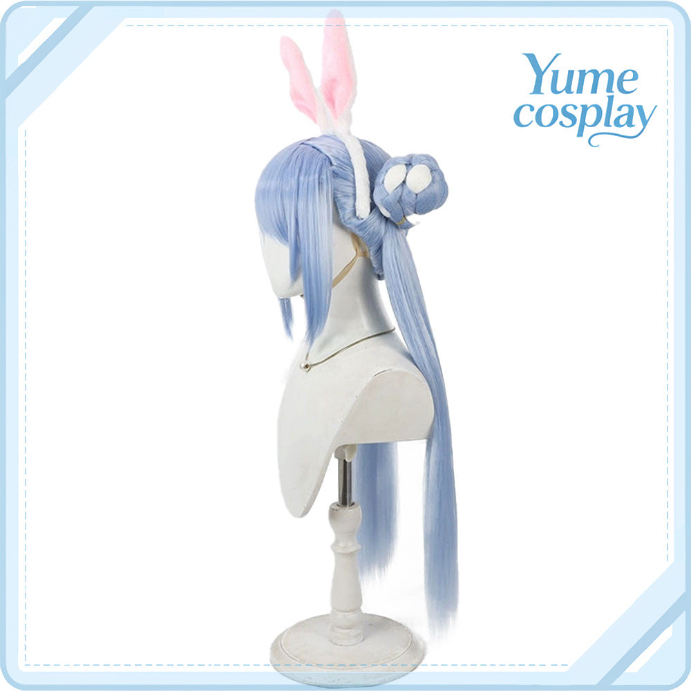 バーチャルYouTuber　VTuber　兎田ぺこら　ペキョンシー　コスプレウィッグ　F-5099