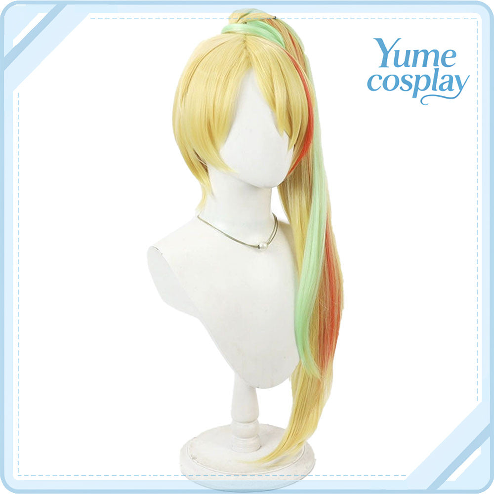 ゾンビランドサガ　二階堂サキ　コスプレウィッグ　F-5117