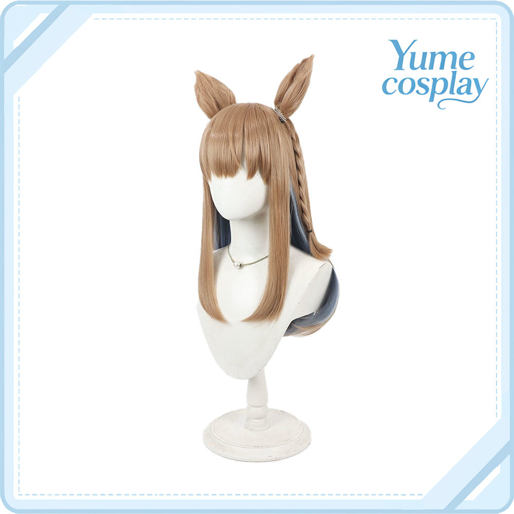 ウマ娘プリティーダービー　アーモンドアイ　勝負服　コスプレウィッグ　F-5137