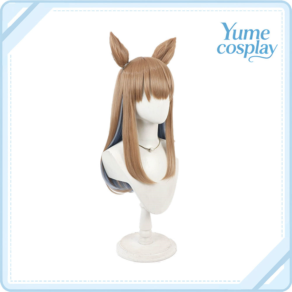 ウマ娘プリティーダービー　アーモンドアイ　勝負服　コスプレウィッグ　F-5137