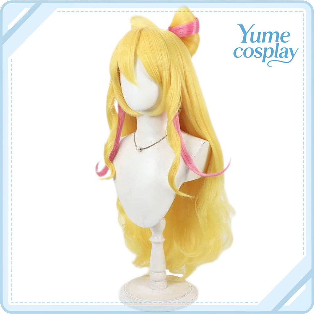 キミとアイドルプリキュア♪　咲良うた　キュアアイドル　コスプレウィッグ　F-5185