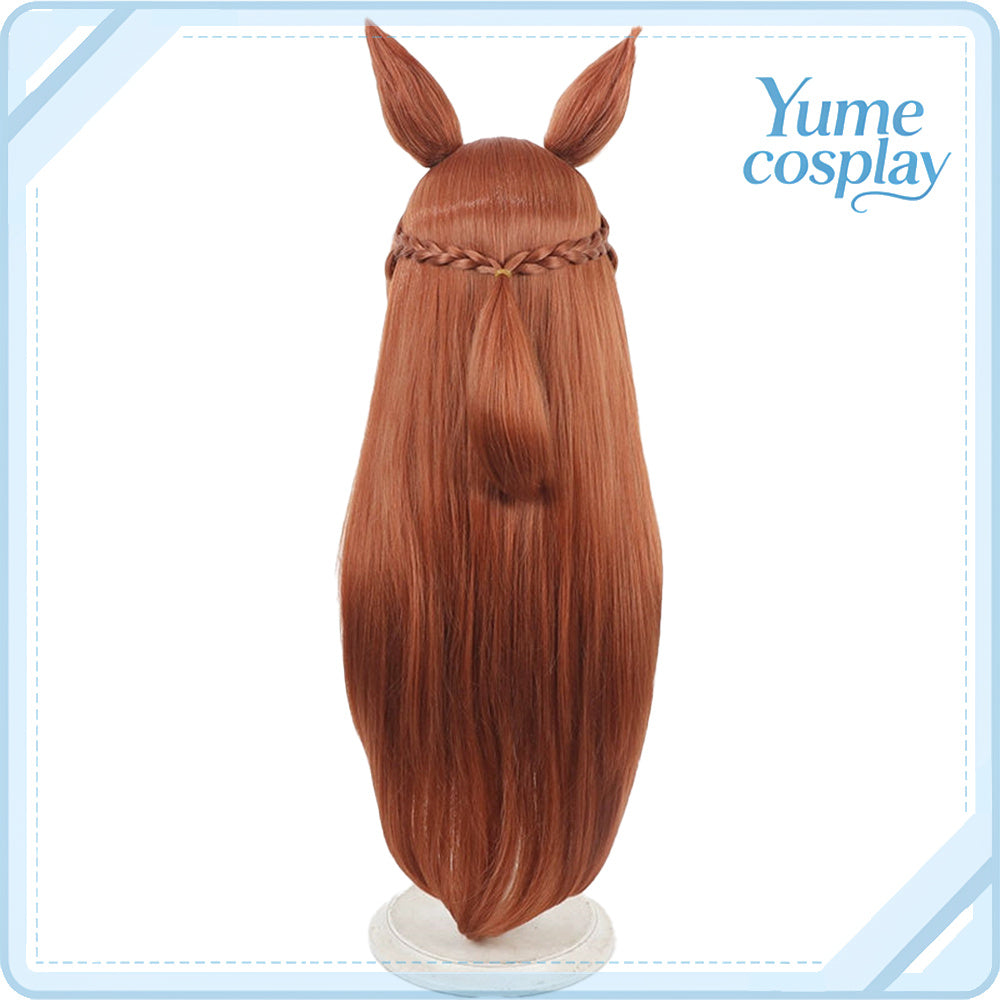 ウマ娘プリティーダービー　カワカミプリンセス　制服　コスプレウィッグ　F-5213
