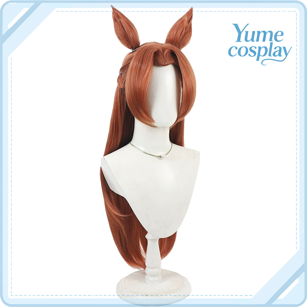 ウマ娘プリティーダービー　カワカミプリンセス　制服　コスプレウィッグ　F-5213