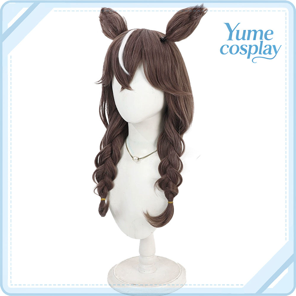 ウマ娘プリティーダービー　カレンブーケドール　勝負服　コスプレウィッグ　F-5243