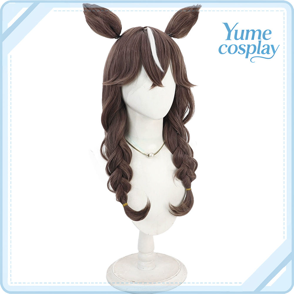 ウマ娘プリティーダービー　カレンブーケドール　勝負服　コスプレウィッグ　F-5243