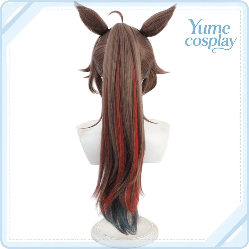 ウマ娘プリティーダービー　ミスターシービー　正月　コスプレウィッグ　F-5244