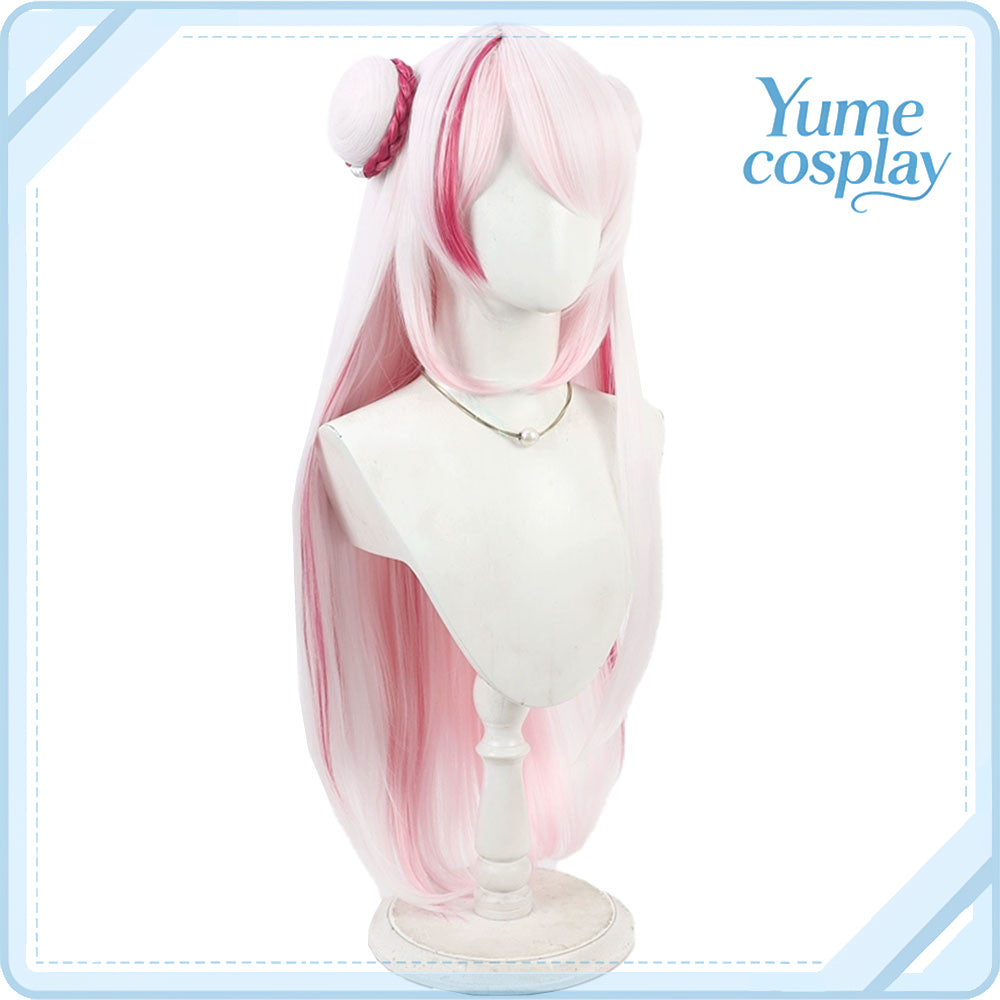 バーチャルYouTuber　Vtuber　椎名唯華　チャイナ服　コスプレウィッグ　F-5265