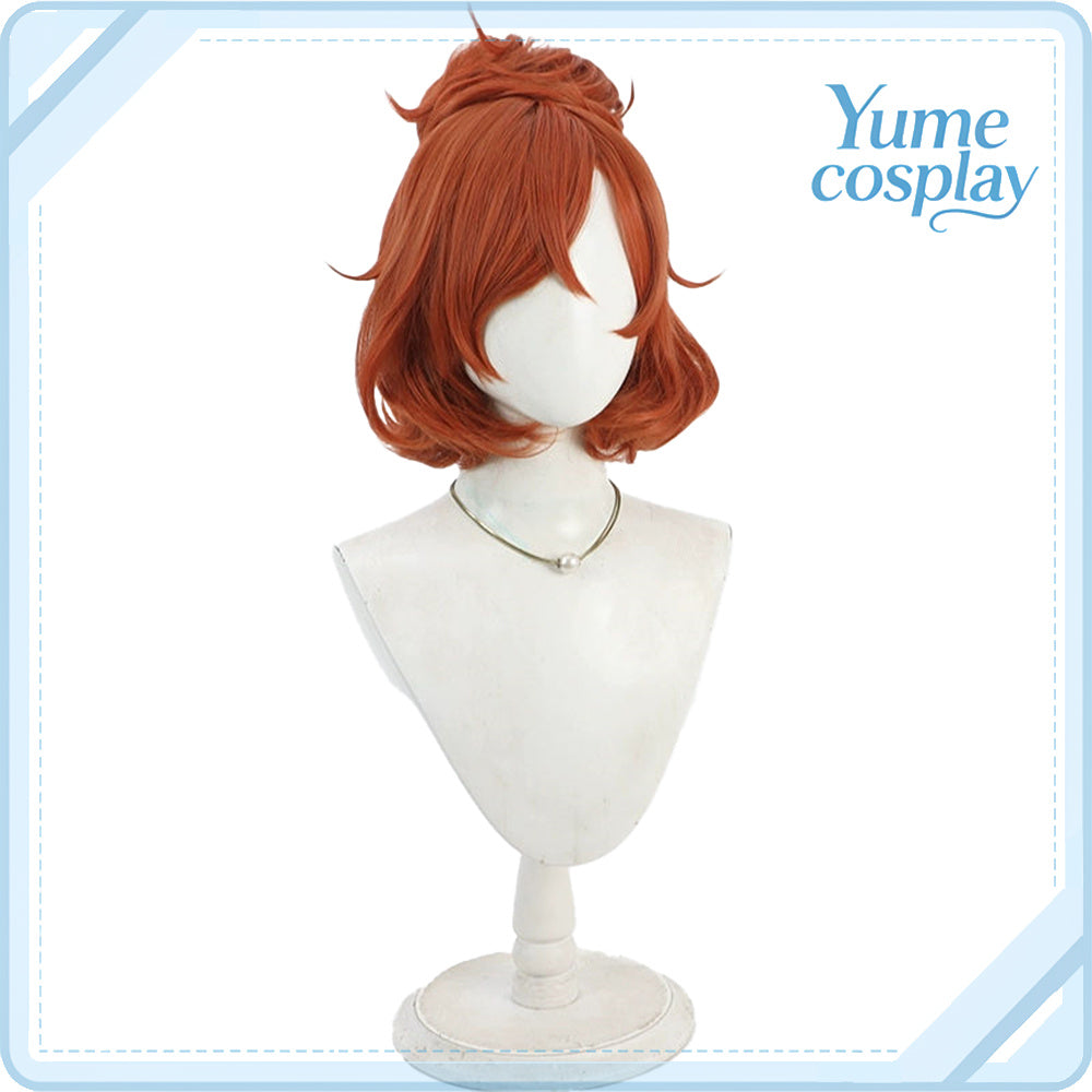 Go!プリンセスプリキュア　春野はるか(キュアフローラ)　制服　コスプレウィッグ　F-5386