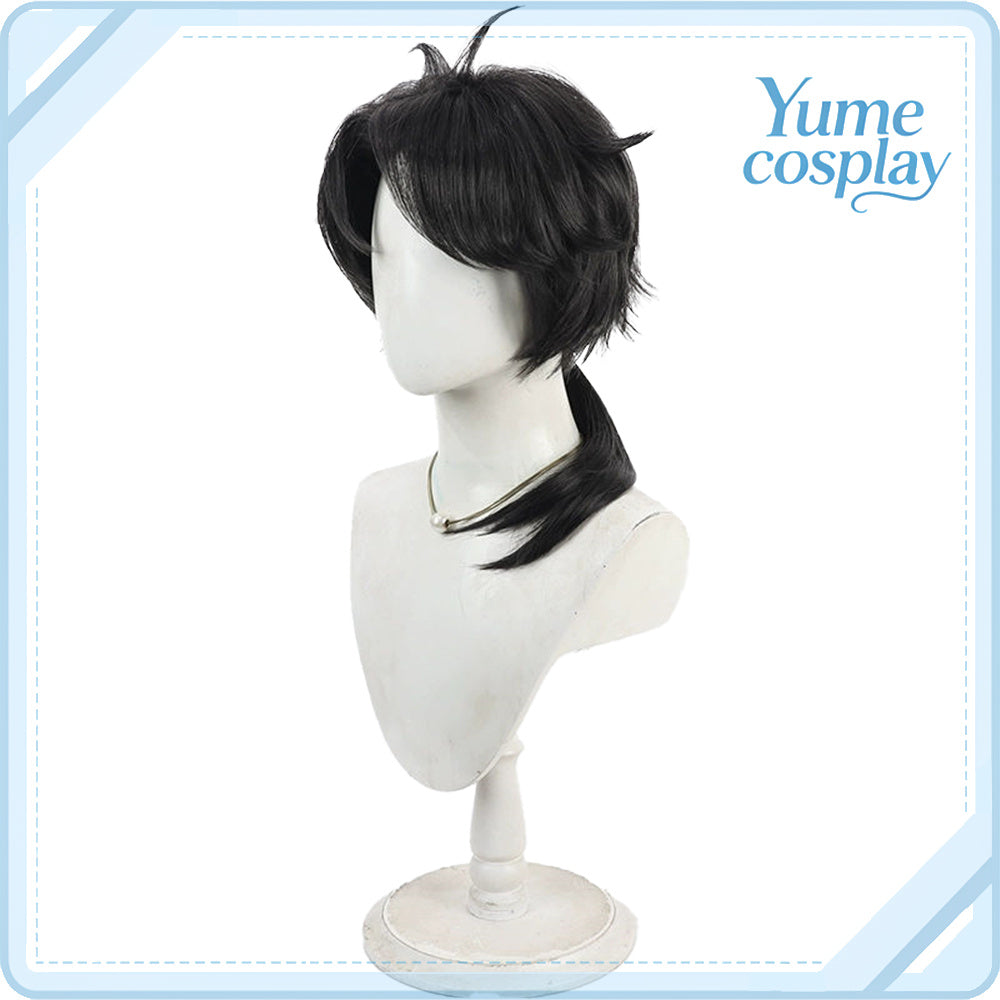 IdentityV 第五人格　納棺師(イソップ・カール)　BLK.AESOP　コスプレウィッグ　F-5411