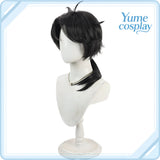 IdentityV 第五人格　納棺師(イソップ・カール)　BLK.AESOP　コスプレウィッグ　F-5411