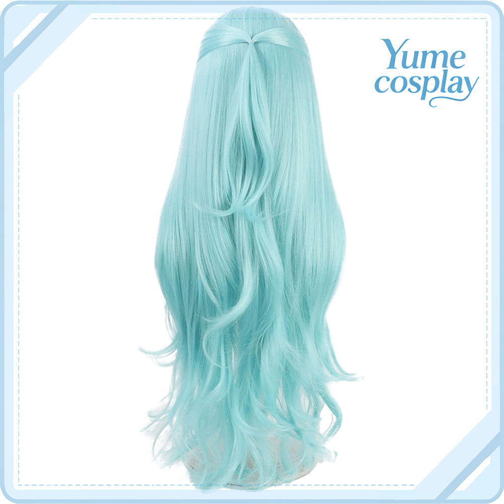HUGっと!プリキュア　キュアアンジュ　ロングカールヘア　コスプレウィッグ　F-5425