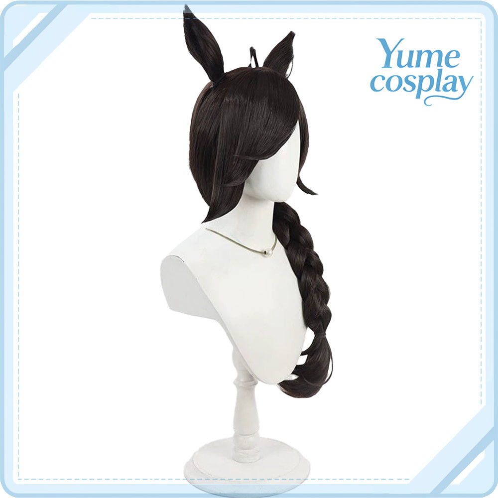 ウマ娘プリティーダービー　ライスシャワー　勝負服　コスプレウィッグ　F-5469