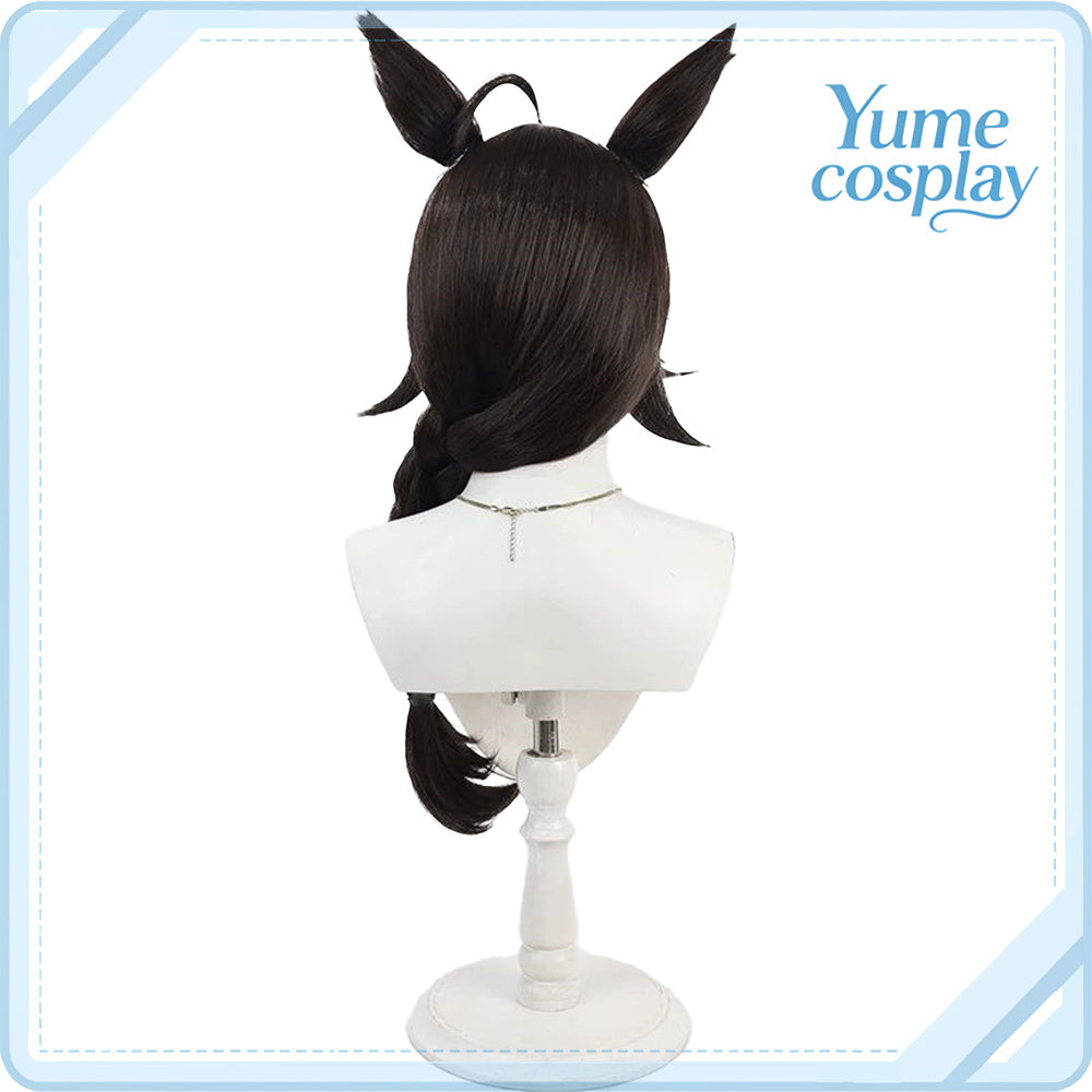 ウマ娘プリティーダービー　ライスシャワー　勝負服　コスプレウィッグ　F-5469