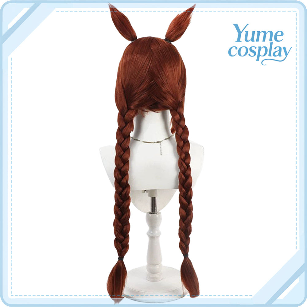 ウマ娘プリティーダービー　サクラバクシンオー　レッドホット☆リーダー　コスプレウィッグ　F-5470