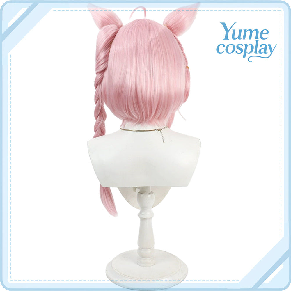 バーチャルYouTuber　VTuber　結城さくな　和風メイド　サイドテール　コスプレウィッグ　F-5512