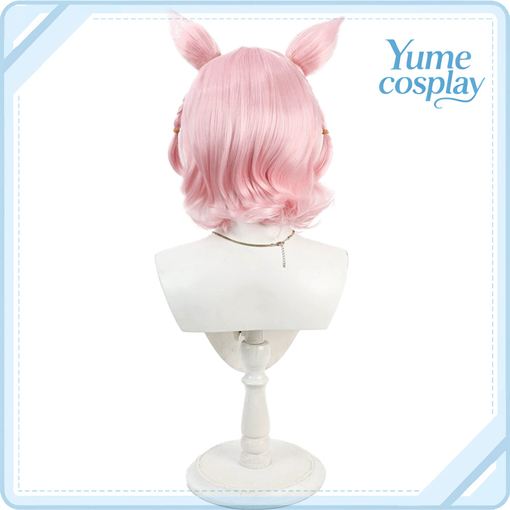 バーチャルYouTuber　VTuber　結城さくな　和風メイド　ショートカット　コスプレウィッグ　F-5513