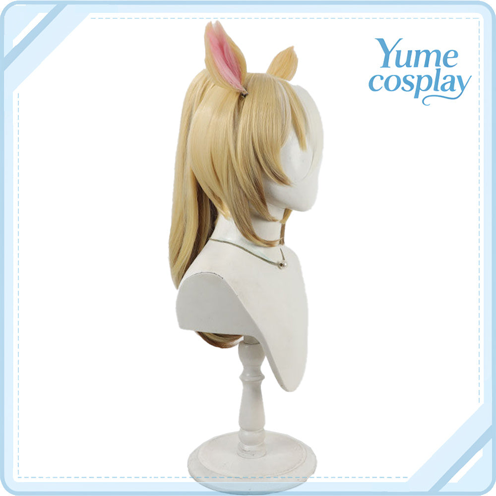 ウマ娘プリティーダービー　デュランダル　コスプレウィッグ　F-5729