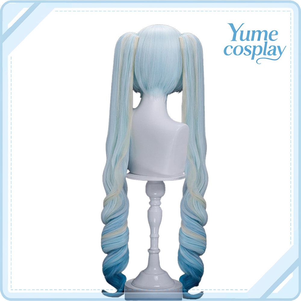 VOCALOID　初音ミク　雪ミク2026　コスプレウィッグ　F-6006