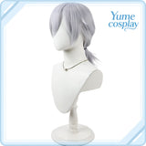 ツイステッドワンダーランド　シルバー（Silver）　マスカレードドレス　コスプレウィッグ　F-6014