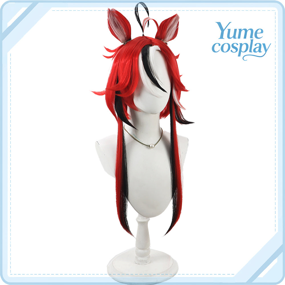 バーチャルYouTuber　Vtuber　ハコス・ベールズ（Hakos Baelz）　新衣装2024　コスプレウィッグ　F-6058