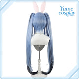 バーチャルYouTuber　VTuber　兎田ぺこら　堕天使パンク風衣装　コスプレウィッグ　F-6182