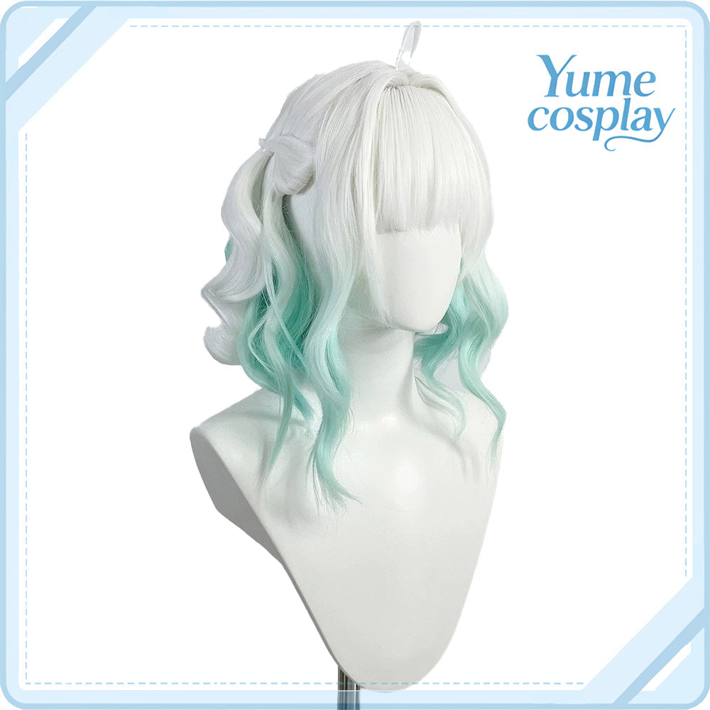 バーチャルYouTuber　VTuber　Mint Fantôme(ミント・ファントーム)　コスプレウィッグ　F-6228